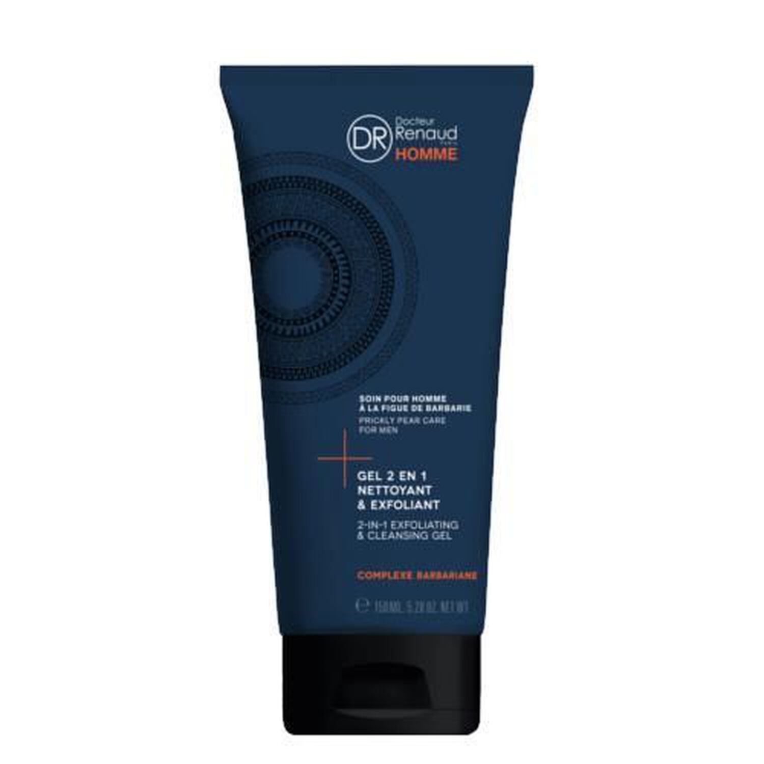 Docteur Renaud Gel 2 en 1 Nettoyant Exfoliant Soin Homme 150 ml