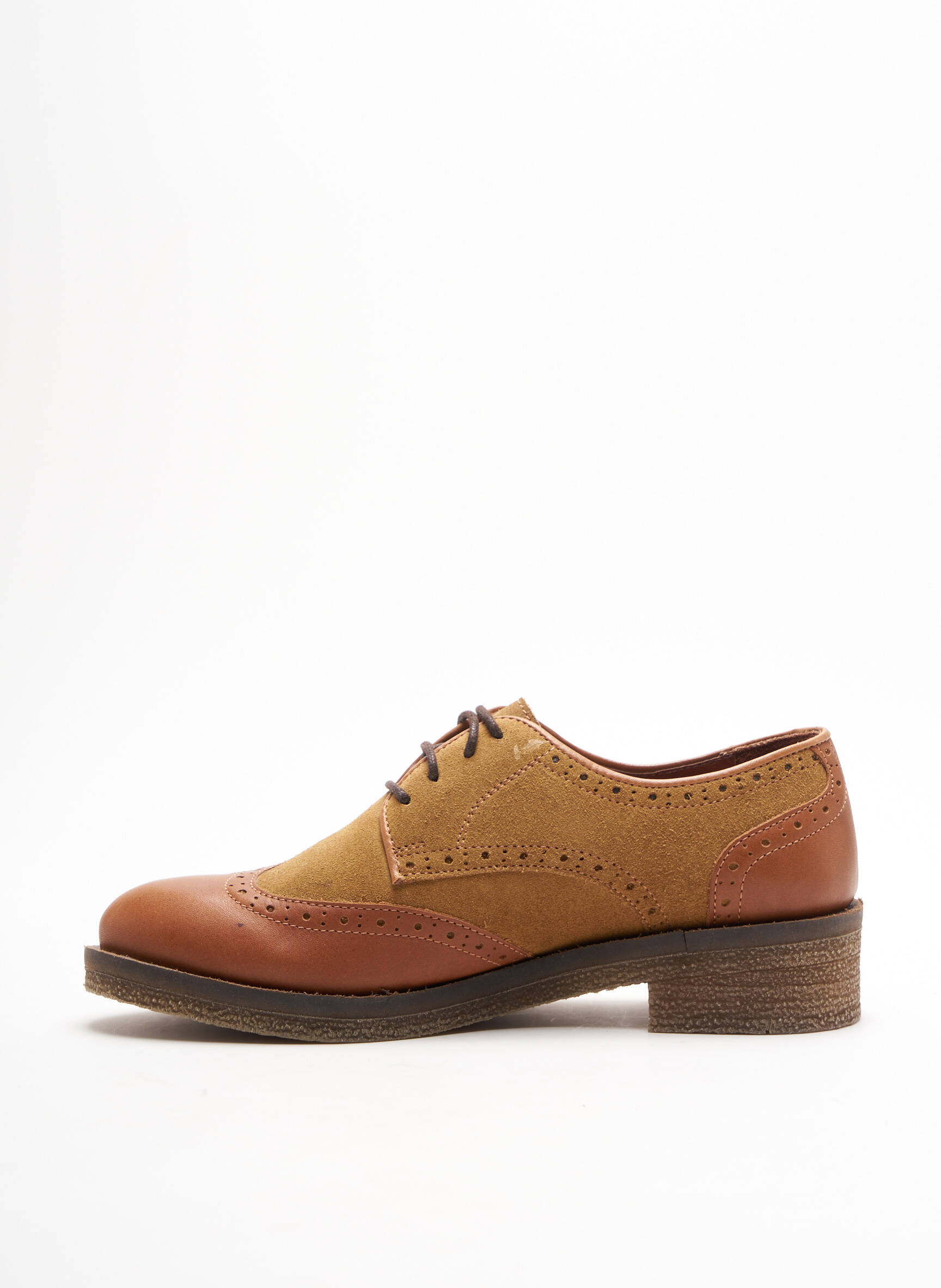 Cirage Derby Femme couleur marron