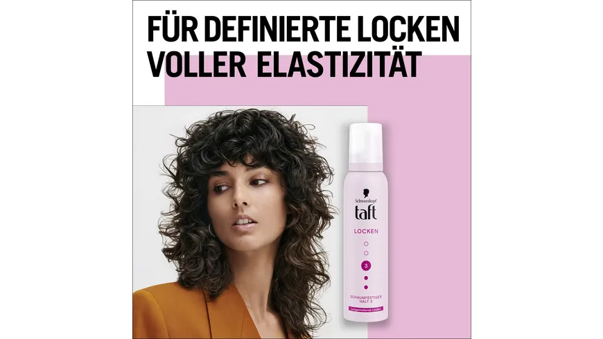 TAFT Schaumfestiger Locken 150ml Haltegrad 3 - mittlerer Halt 150 ml