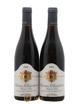 Charmes-Chambertin Grand Cru Hubert Lignier (Domaine)  2008 - Lot de 2 Bouteilles