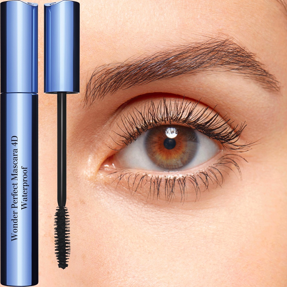 Clarins Wonder Perfect Mascara 4D Waterproof Mascara, volume, allongeant, recoubant