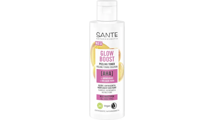 SANTE Glow Boost Peeling Toner 125 ml
