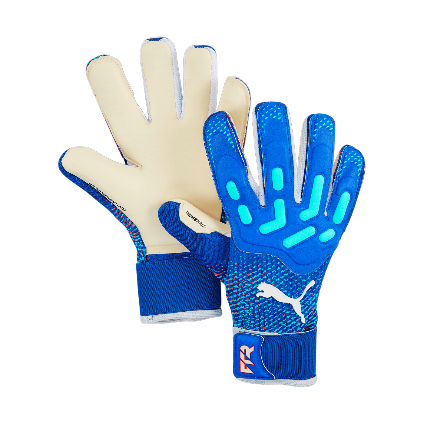 PUMA FUTURE Pro Hybrid Torwarthandschuhe Blau F04
