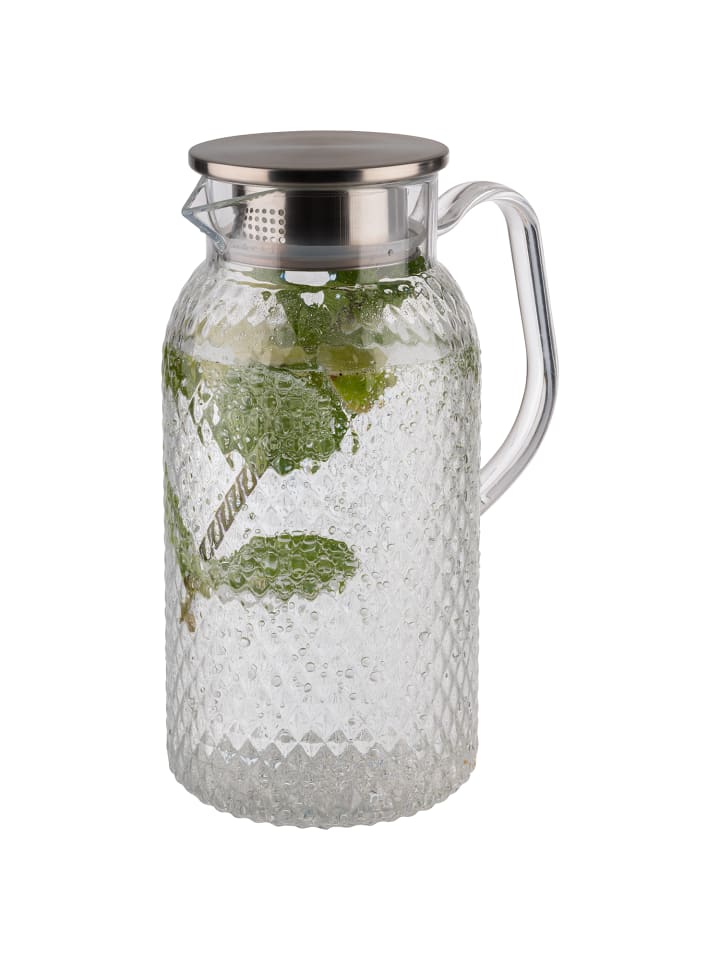 APS Saft-/Wasserkanne in transparent, Ø 11,5 cm, H: 24 cm, 1,8 Liter günstig kaufen onesize