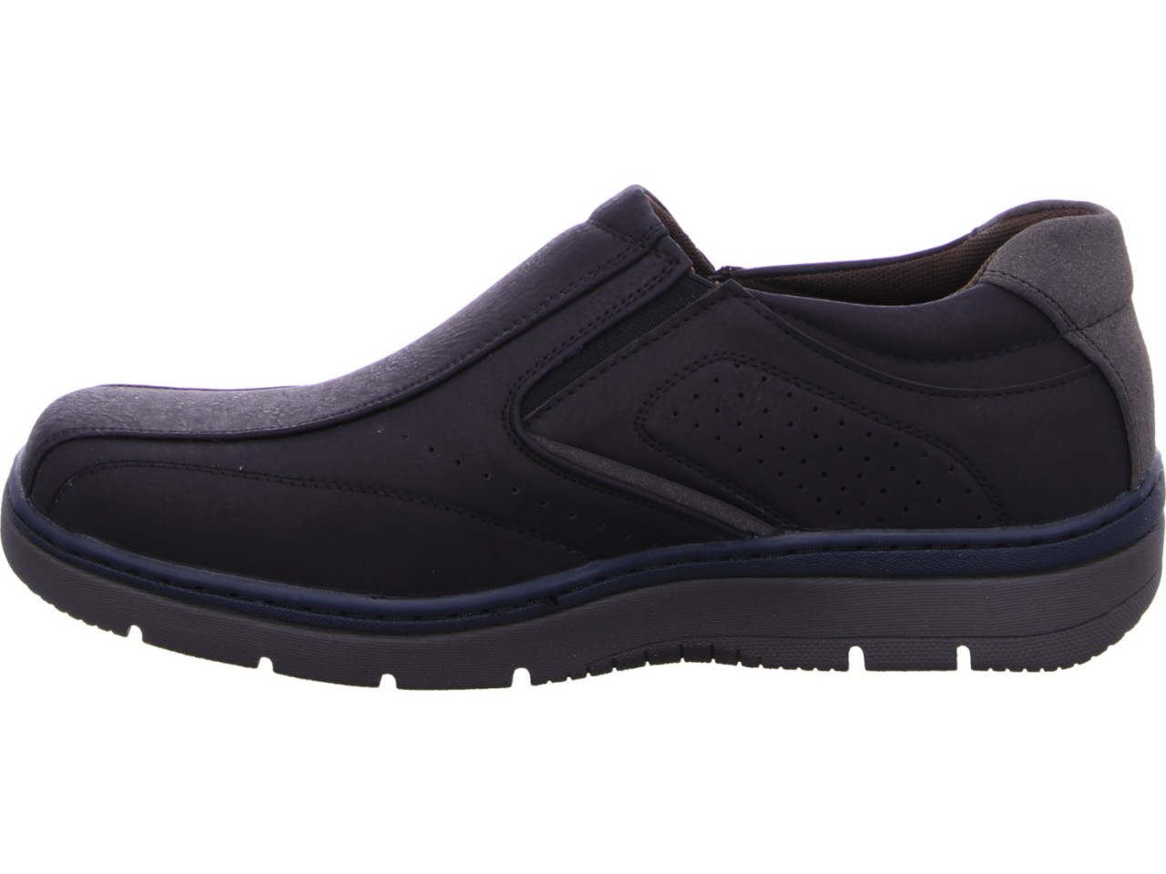 DIVERSE Komfort Slipper schwarz