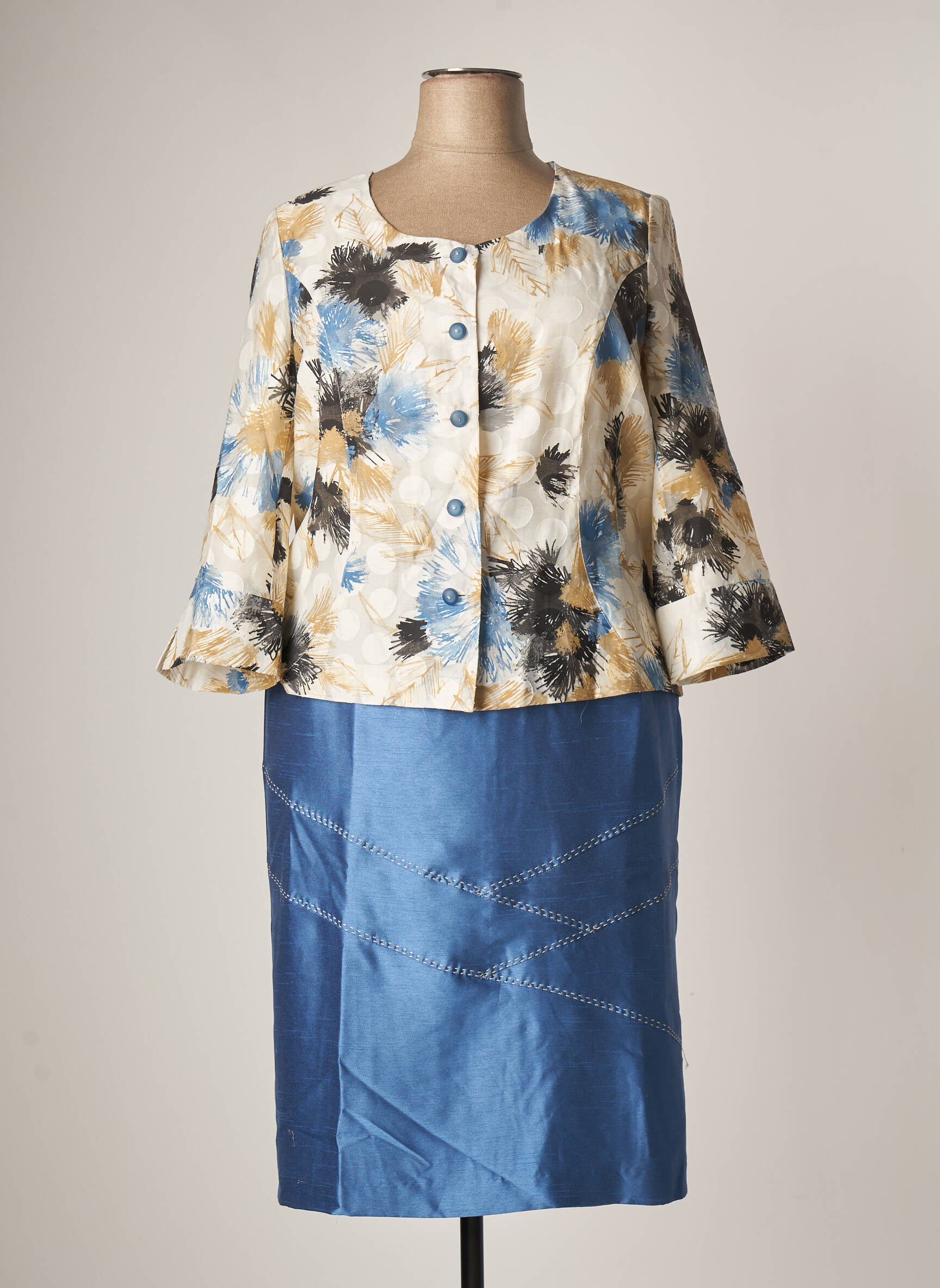 Atian Ensembles Jupe Femme couleur bleu
