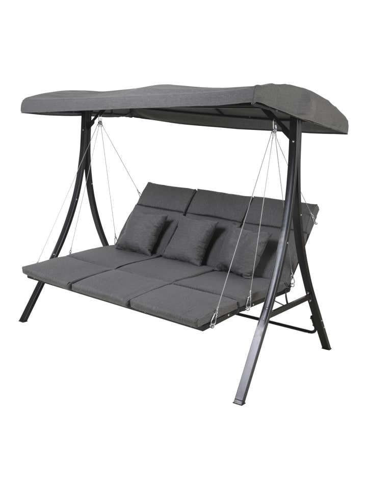 GMD Living Hollywoodschaukel MADEIRA in Grau günstig kaufen onesize