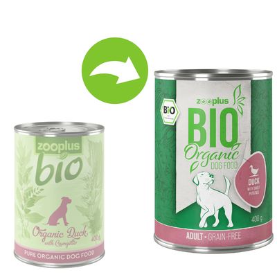 zooplus Bio Adult Ente mit Süßkartoffel