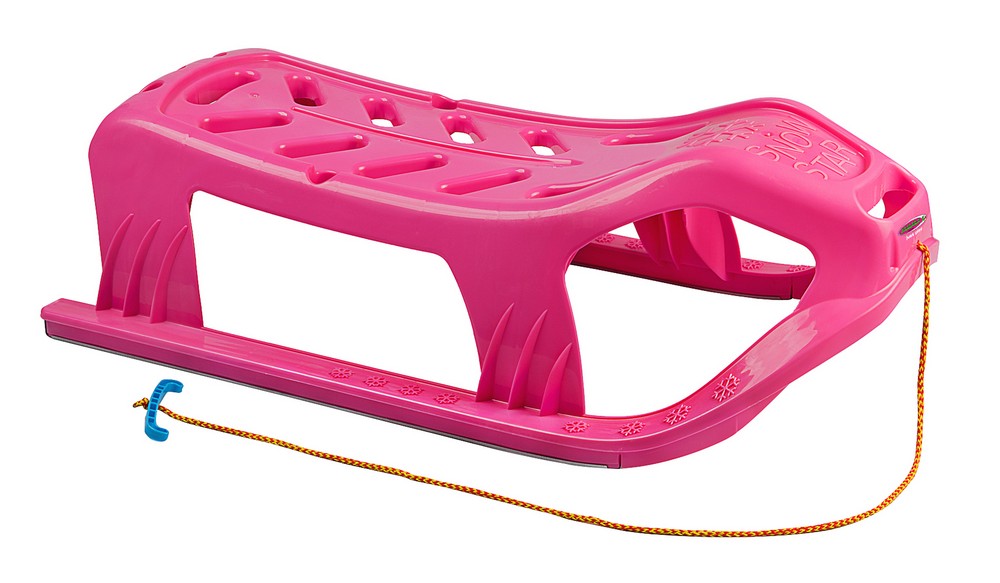 Jamara e.K. JAMARA-461122-Snow Play Schlitten Snow-Star 90cm pink