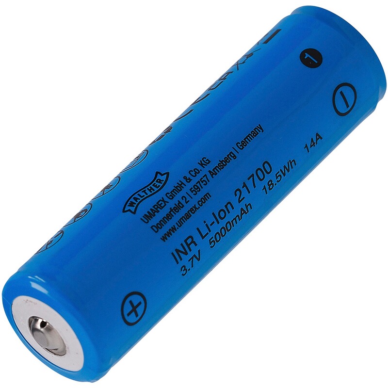 Walther Akku 21700 Li-Ion 37V 5000 mAh