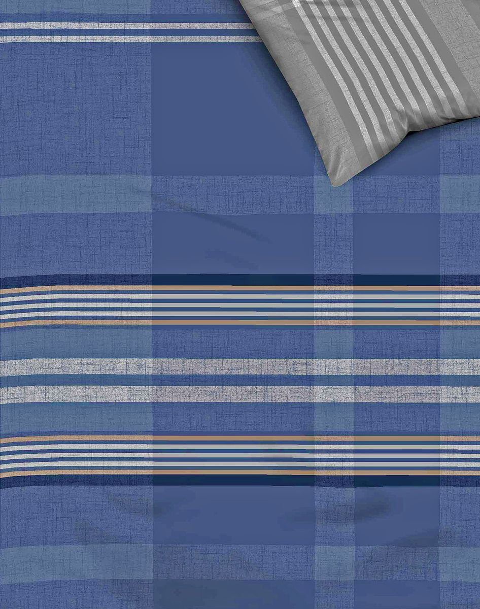 Wendebettwäsche JACK by Kaeppel Fein Biber Wende Bettwäsche 2 tlg. Beyond Blau Grau, JACK, Biber, 2 teilig, Kuschelbettwäsche für besonders romantische Stunden