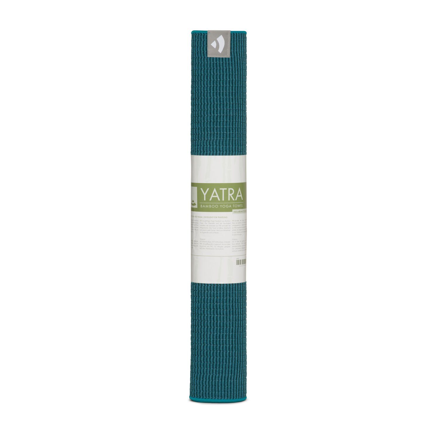 bodhi Sporthandtuch Yatra Bamboo Yoga Handtuch, rutschfest petrol