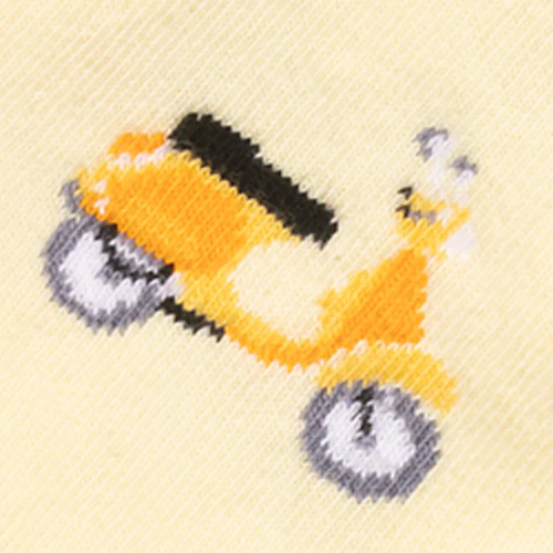 Robin & Emilie yellow socks