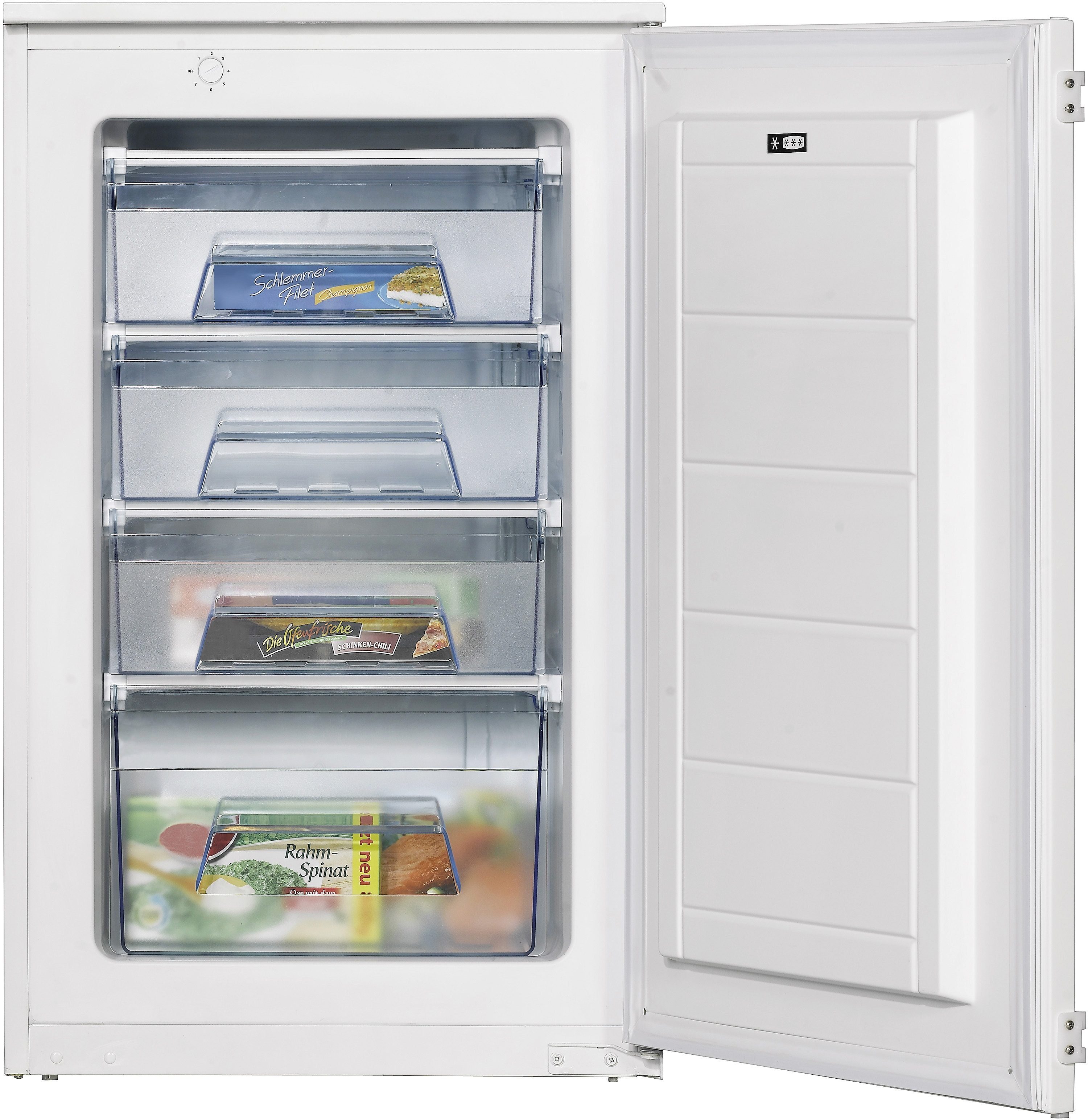 Amica Einbaugefrierschrank EGS16173, 87,5 cm hoch, 54,0 cm breit