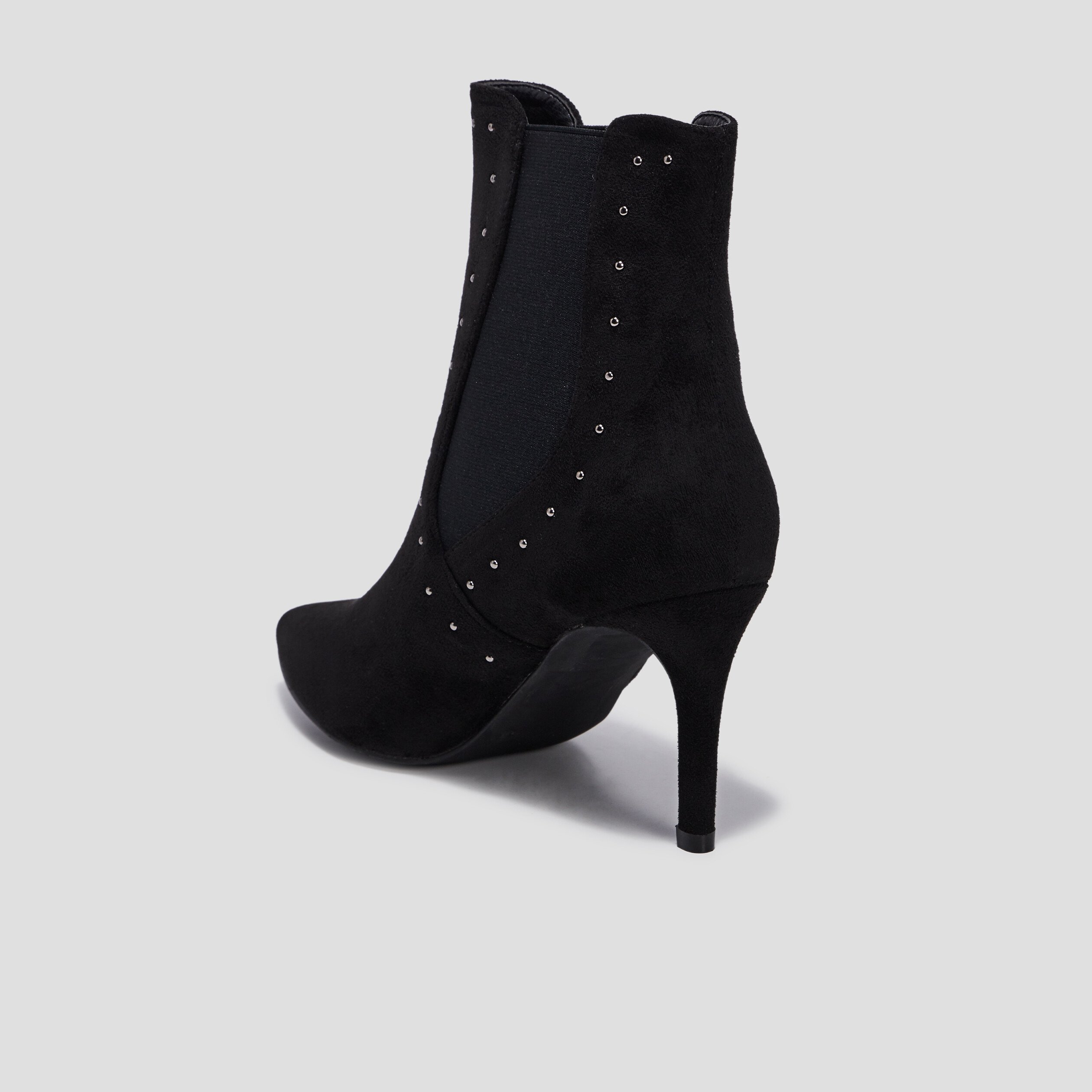 Bottines à talons noir femme | La Halle