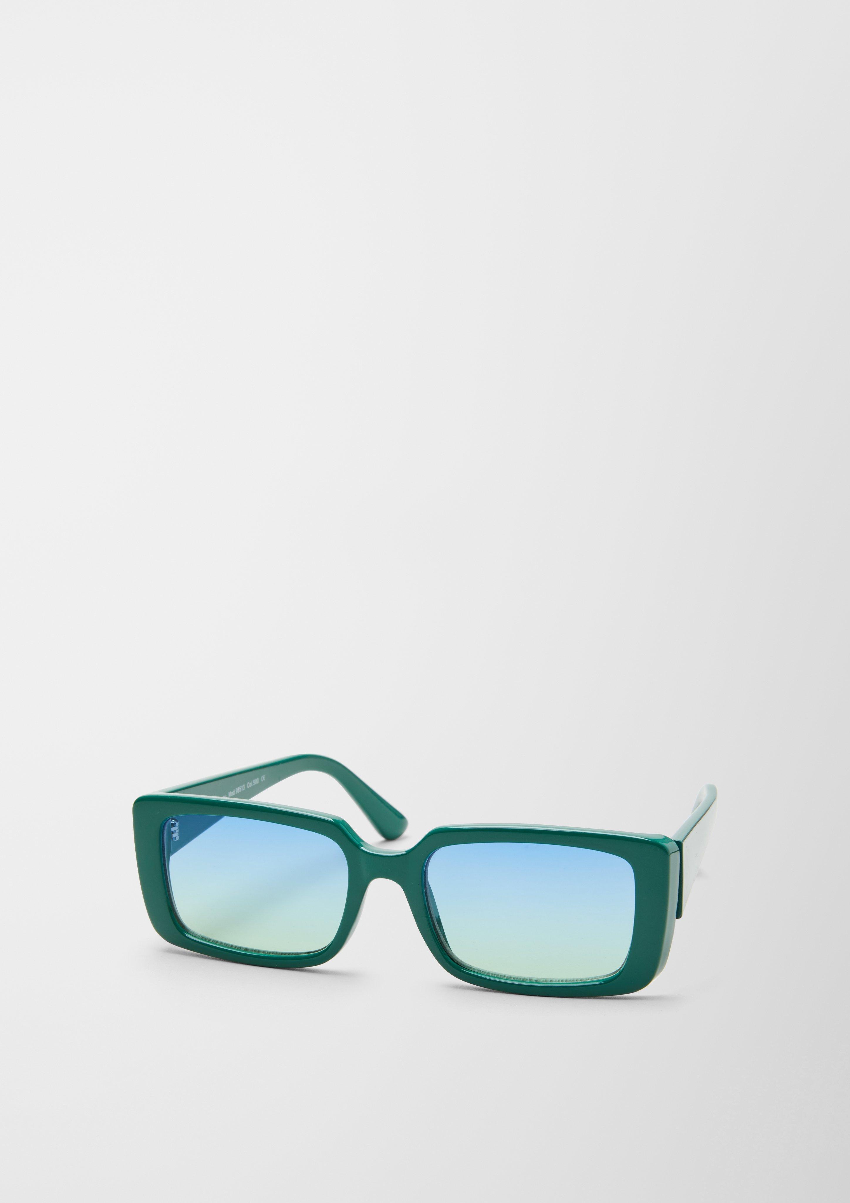 Kantige Sonnenbrille mit breiter Fassung  6008491-500