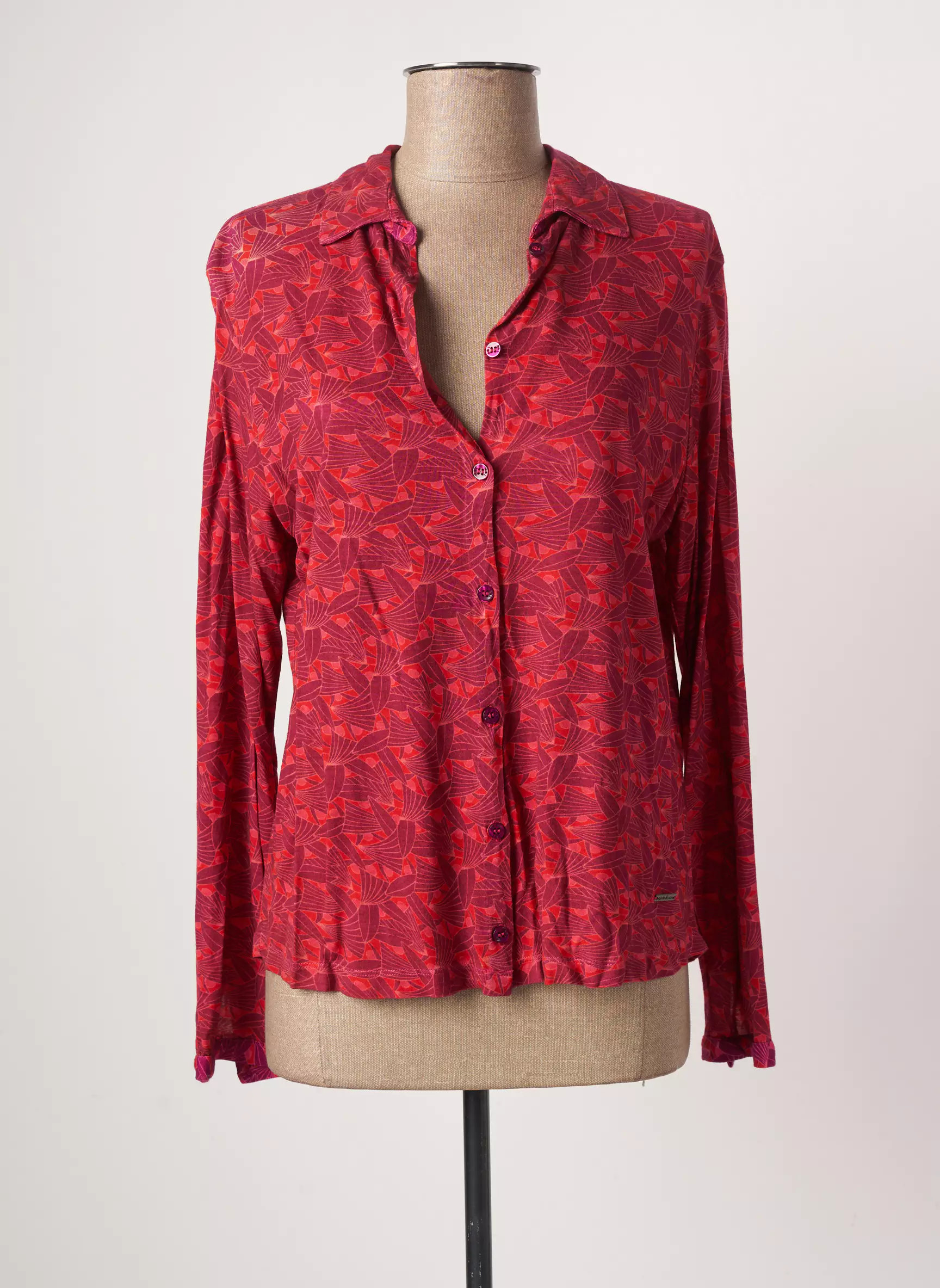 Agathe   Louise Chemisiers Femme couleur rouge