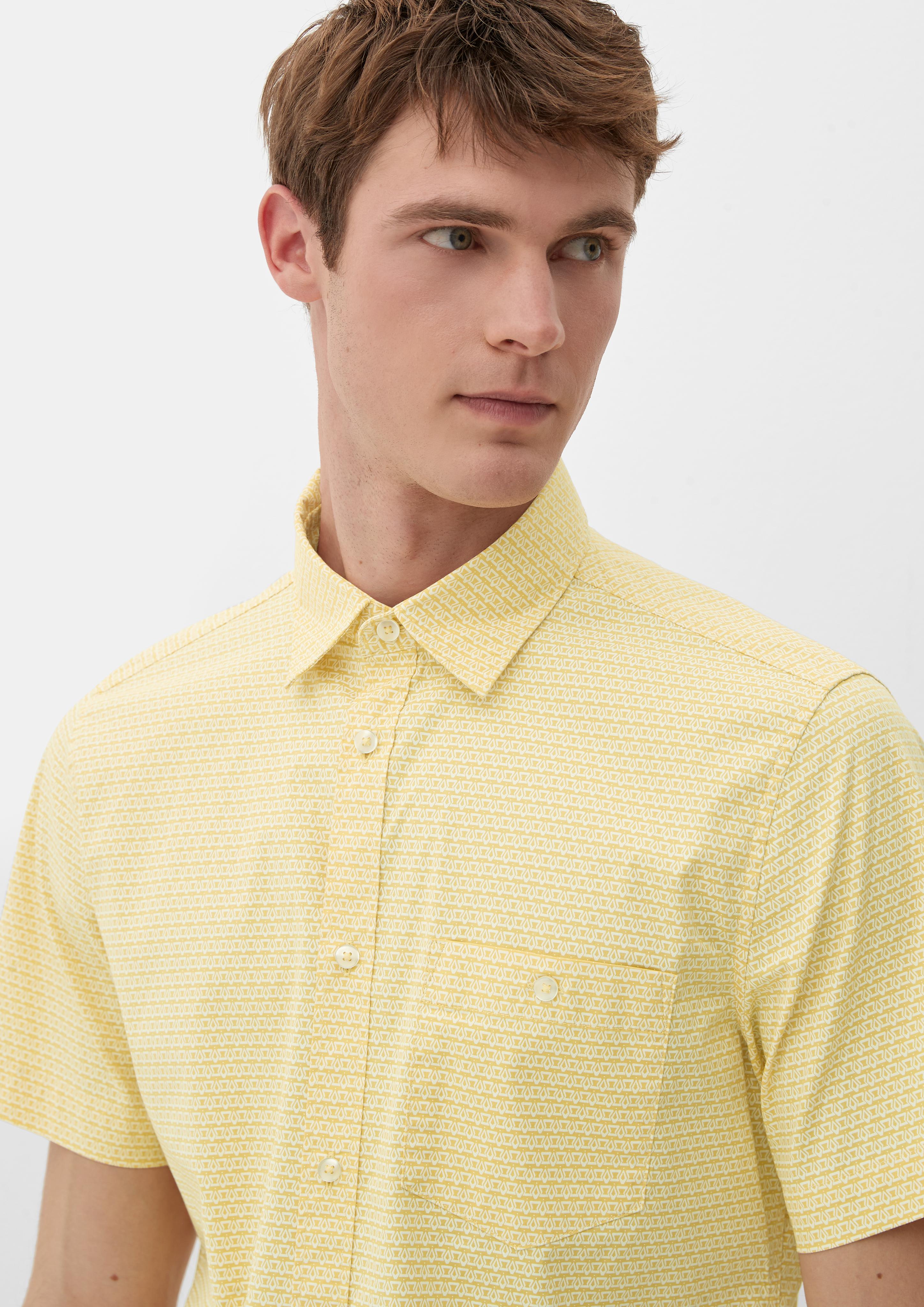 Slim Fit: Hemd mit Allover-Muster  2127473-13A5