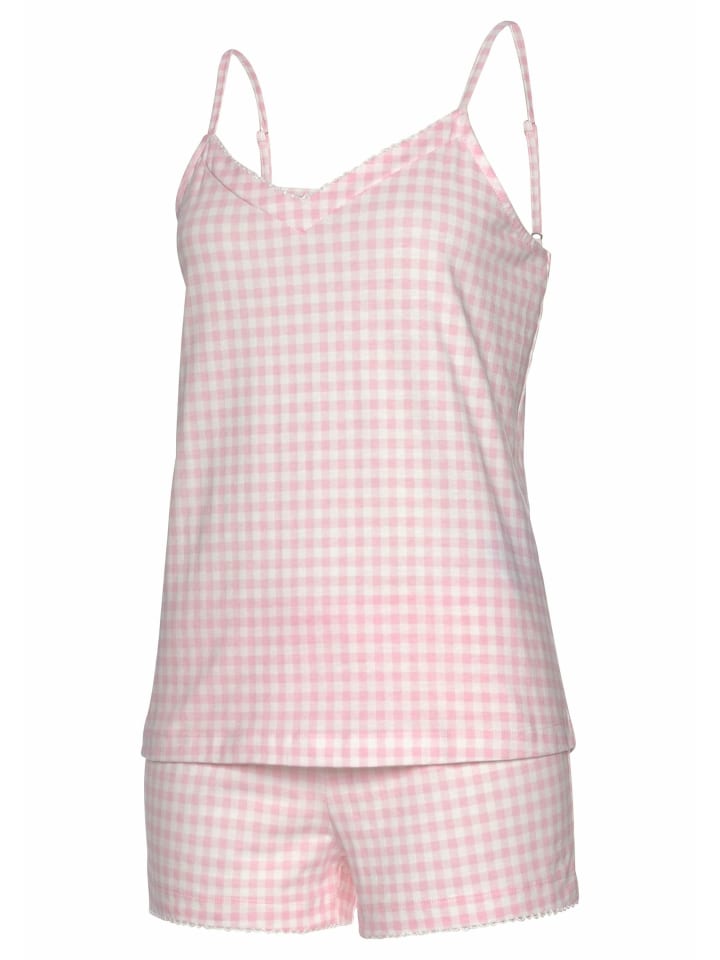 VIVANCE DREAMS Shorty in rosa-weiß günstig kaufen
