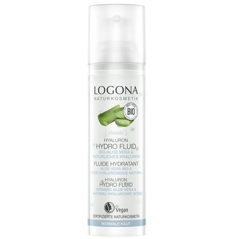 logona Fluide hydratant à l'aloe vera bio, 30 ml Crèmes visage