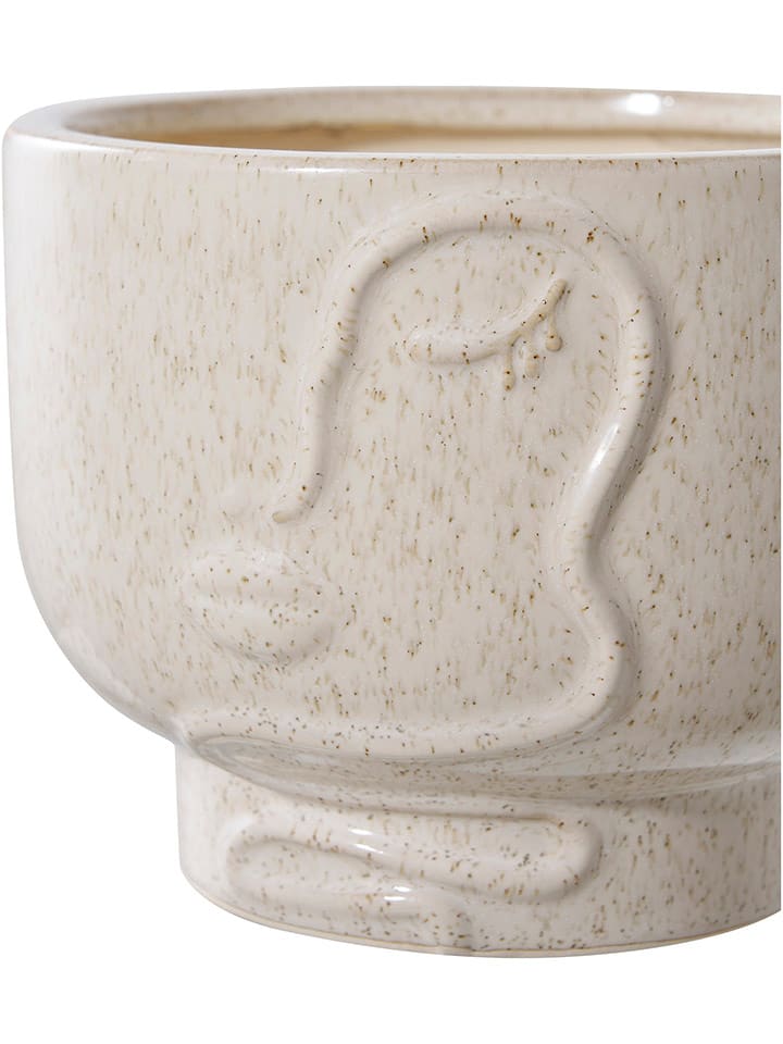 House Nordic Blumentopf in Beige - (H)12 x Ø 15 cm günstig kaufen onesize