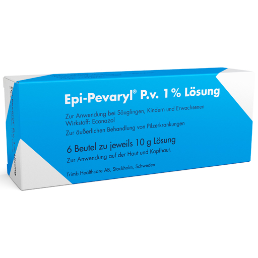 EPI PEVARYL P.v. Btl. Lösung  6X10 g  Lösung