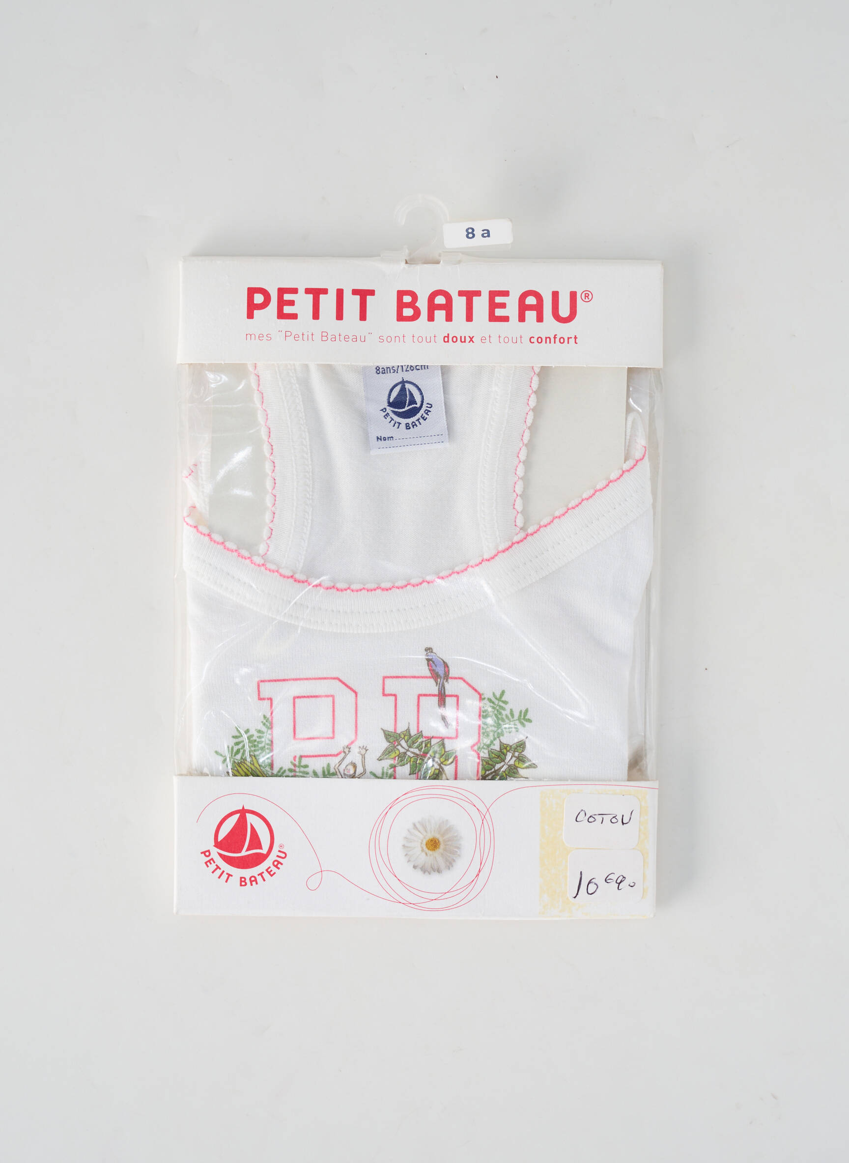 Petit Bateau Soutien Gorges Fille couleur blanc