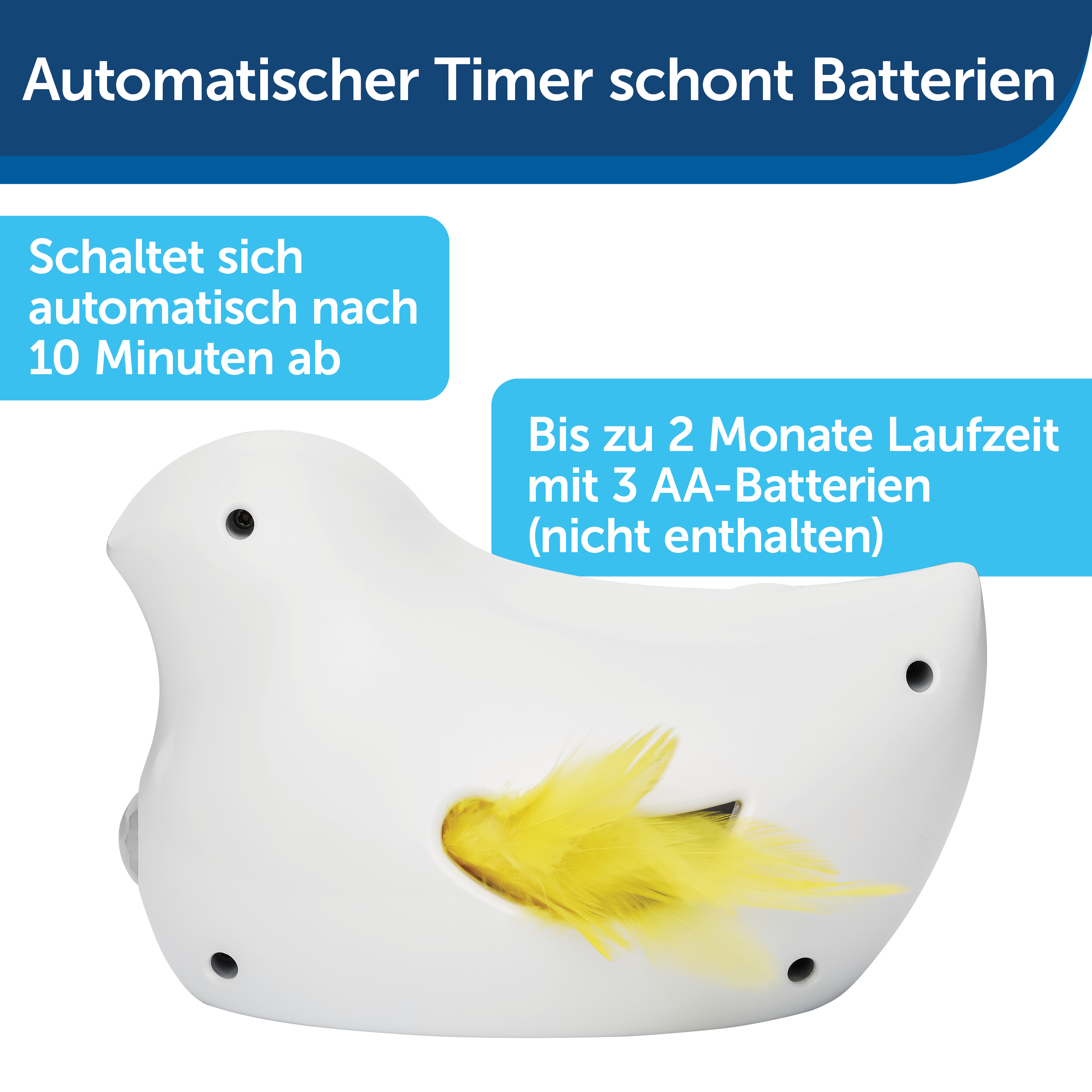 PetSafe Laserpointer & Elektrospielzeug PetSafe Peek-a-Bird Katzenspielzeug