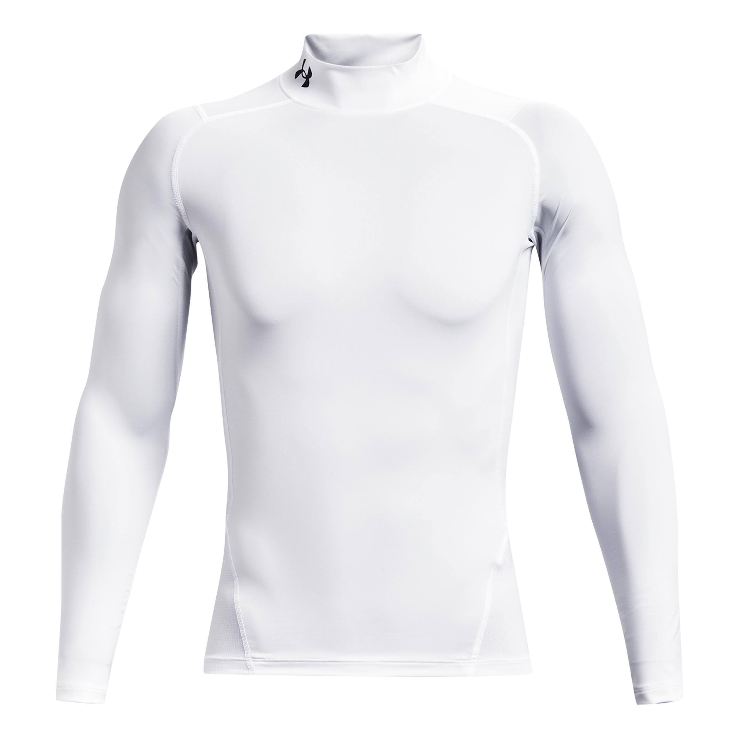 Heatgear Comp Mock Longsleeve Herren - Weiß