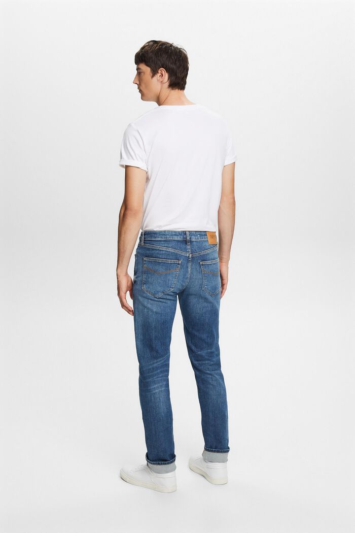 Jeans mit mittlerer Bundhöhe und Premium-Selvedge-Naht