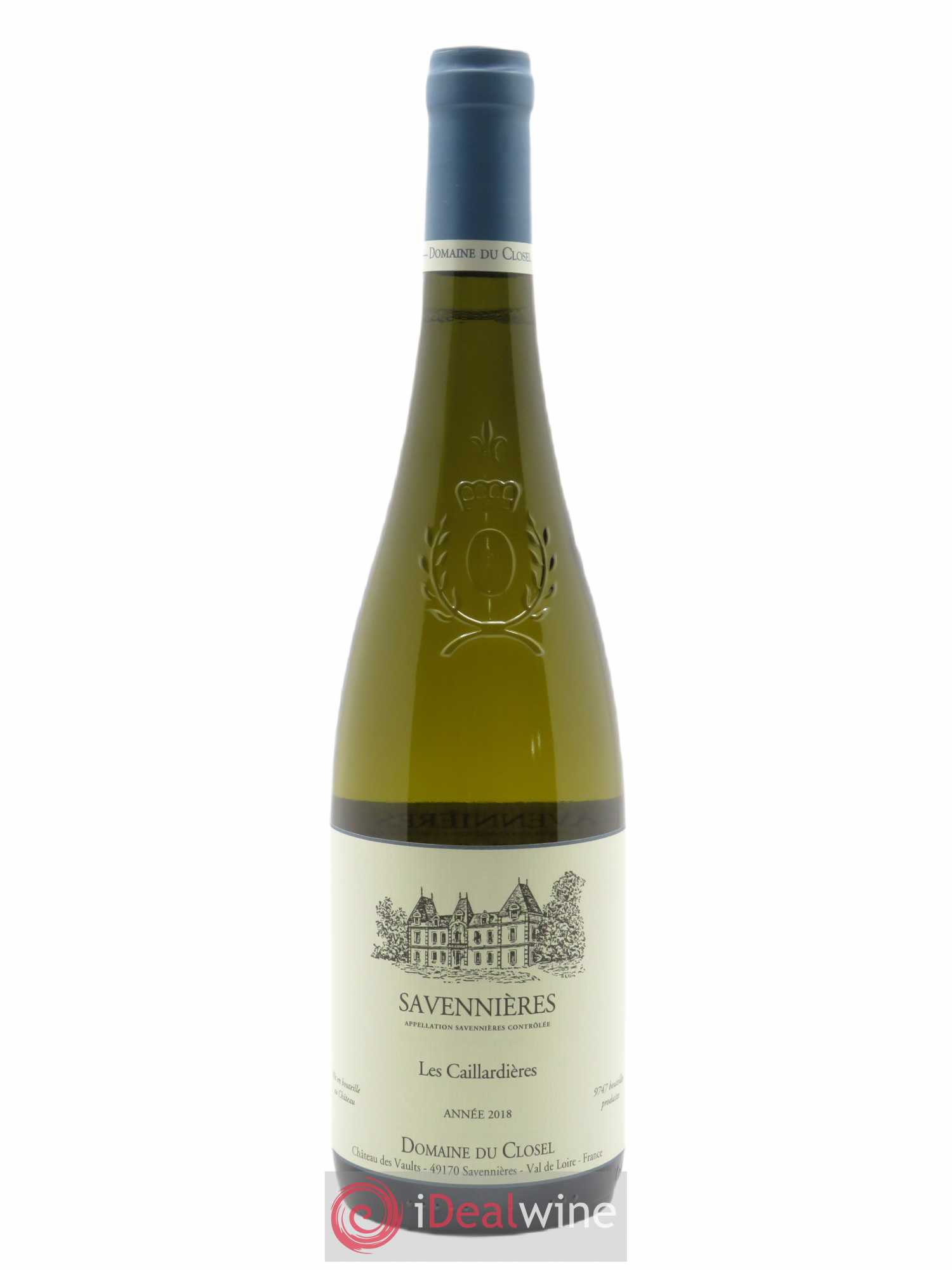 Savennières Les Caillardières Closel (Domaine du) - Château des Vaults  2018 - Lot de 1 Bouteille