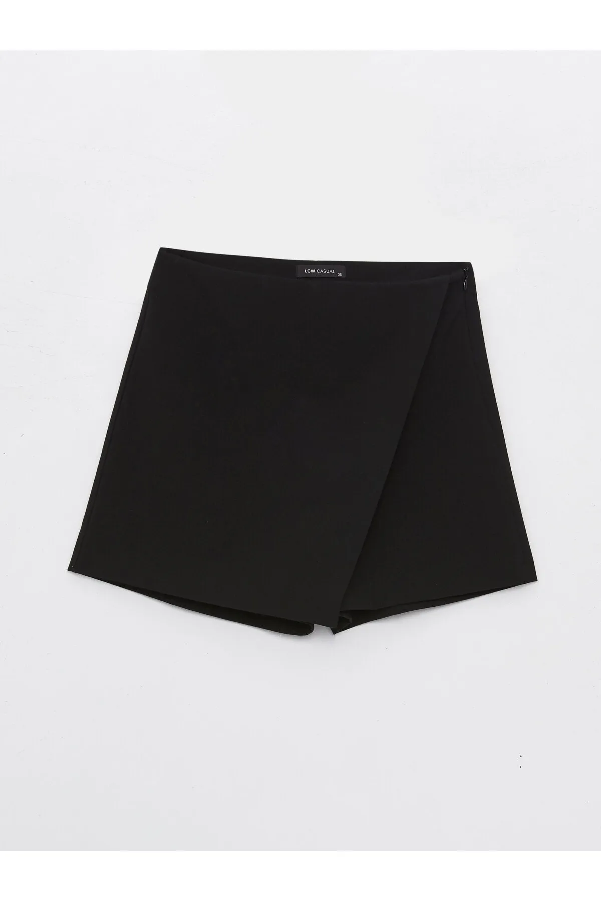 LC Waikiki  Gerader Shorts-Rock mit Reißverschluss für Damen