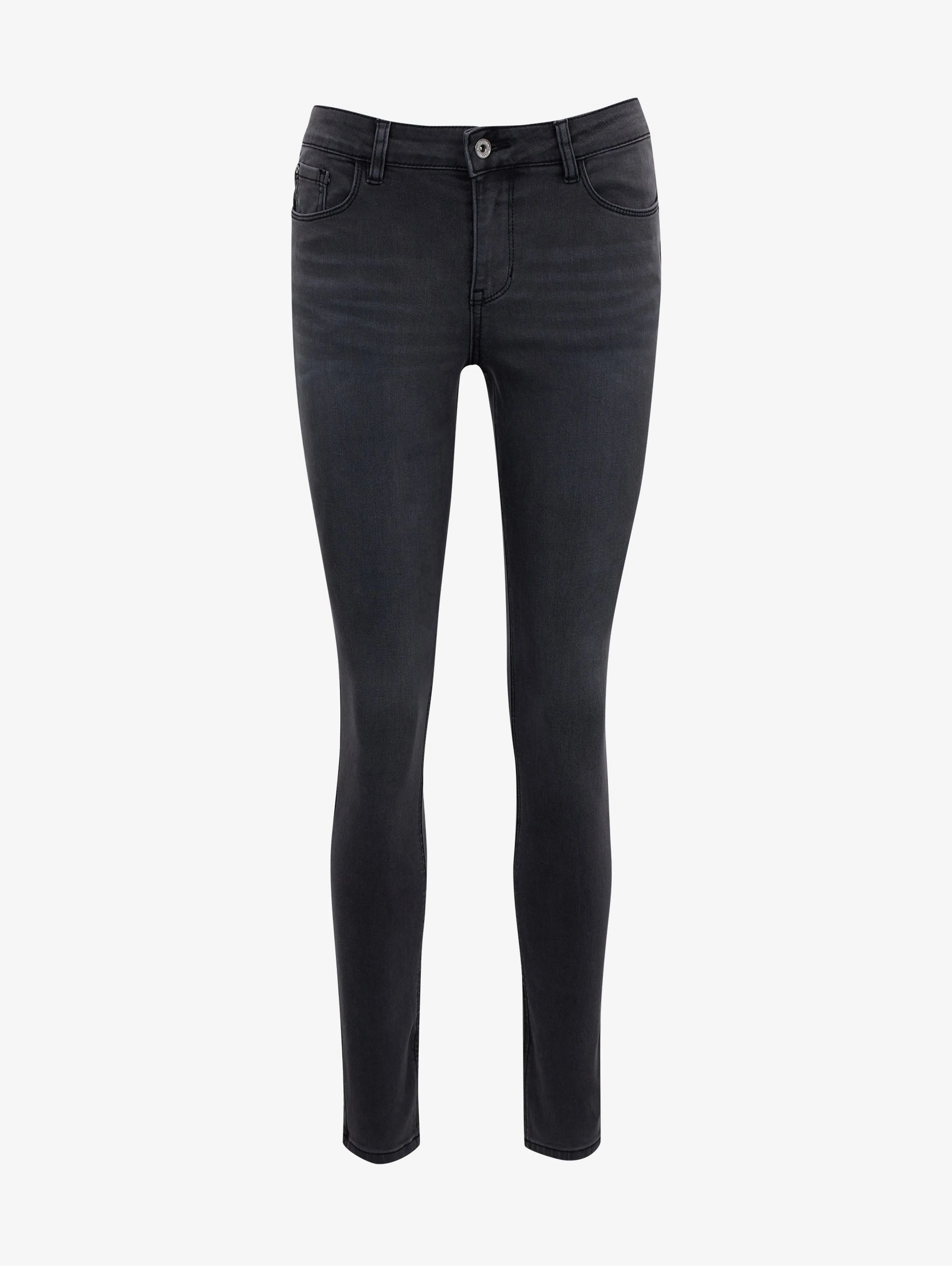 Graue Damenjeans mit Skinny Fit ORSAY