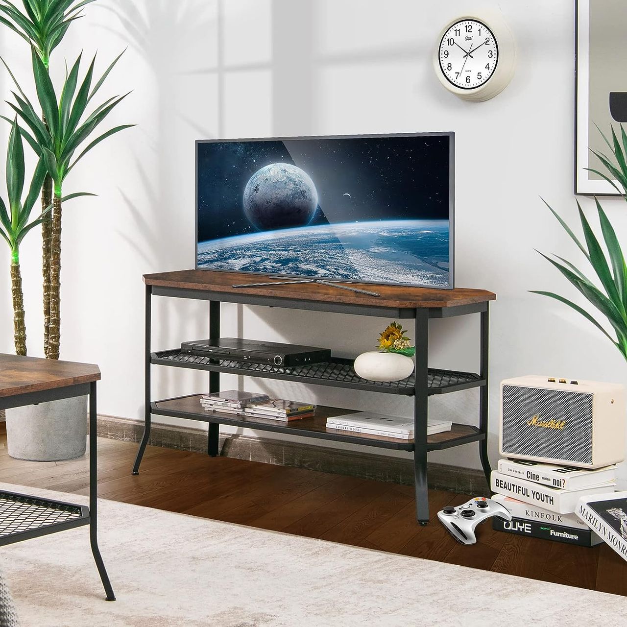 Costway COSTWAY Fernsehtisch für Fernseher bis 46 Zoll