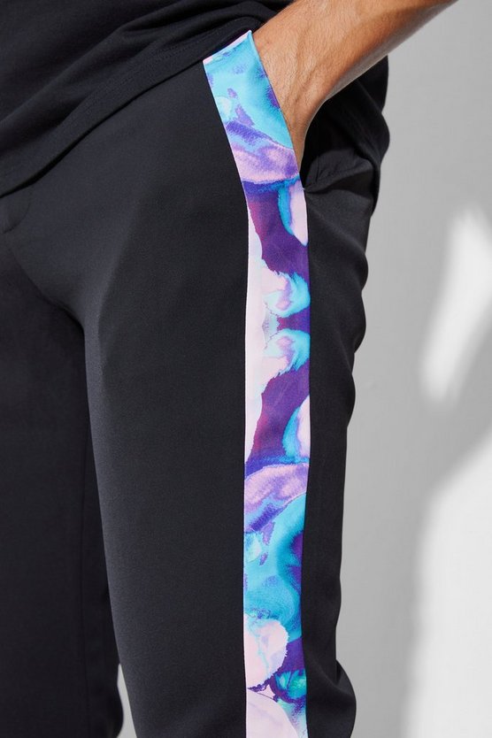 Skinny Hose mit Seitenstreifen