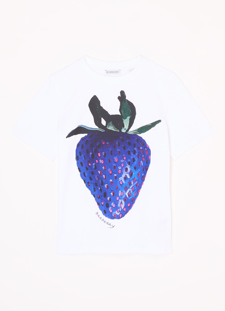 Tricou Burberry Cedar din bumbac organic