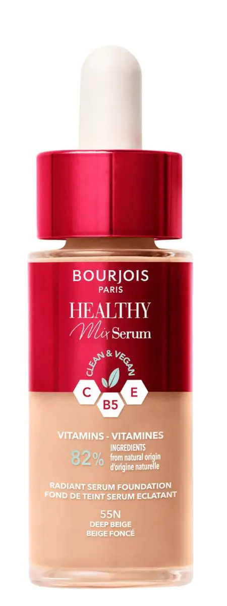 Bourjois Healthy Mix Serum podloga za lice, nijansa 55 Deep Beige