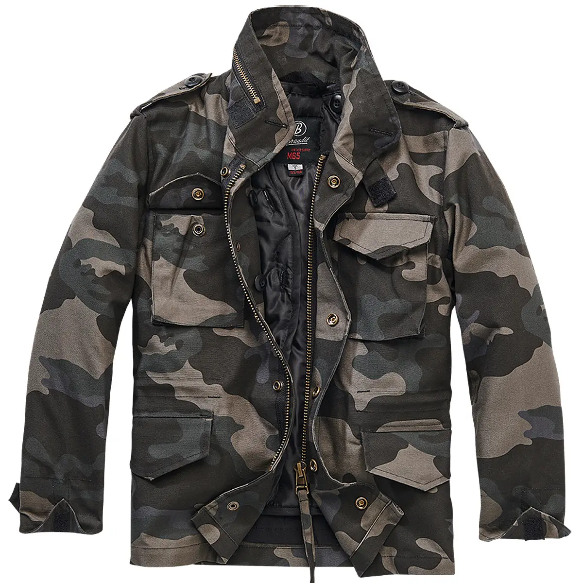 Brandit Kinder Feldjacke M65 darkcamo