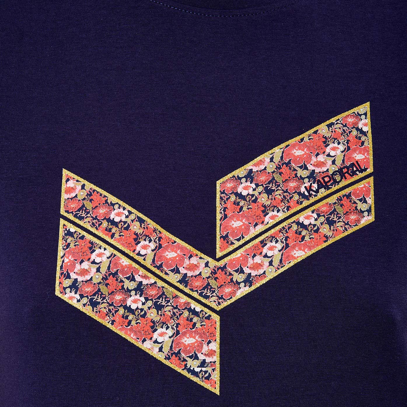 LOVET  T-shirt bleu Femme
