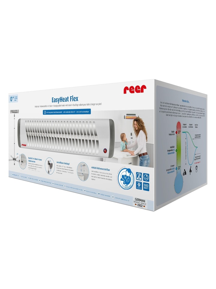 Reer EasyHeat Flex Wickeltisch-Wärmestrahler in Weiß ab 0 Monate günstig kaufen onesize