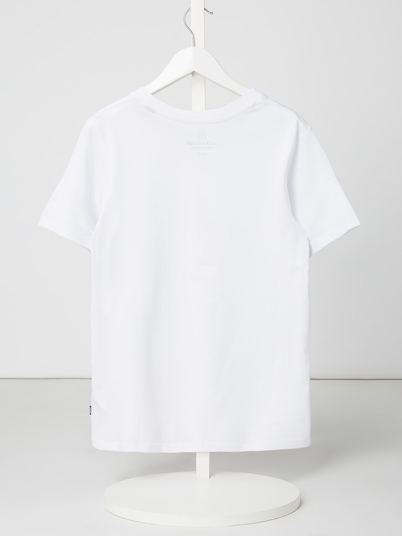 T-Shirt aus Bio-Baumwolle in weiß