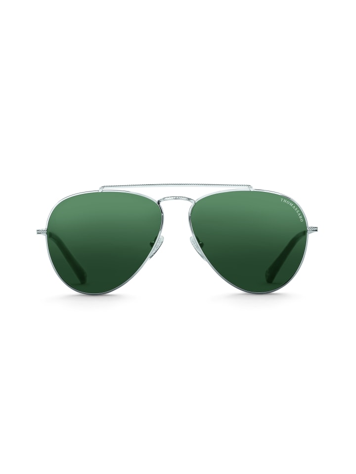 Thomas Sabo Sonnenbrille in silber, schwarz günstig kaufen