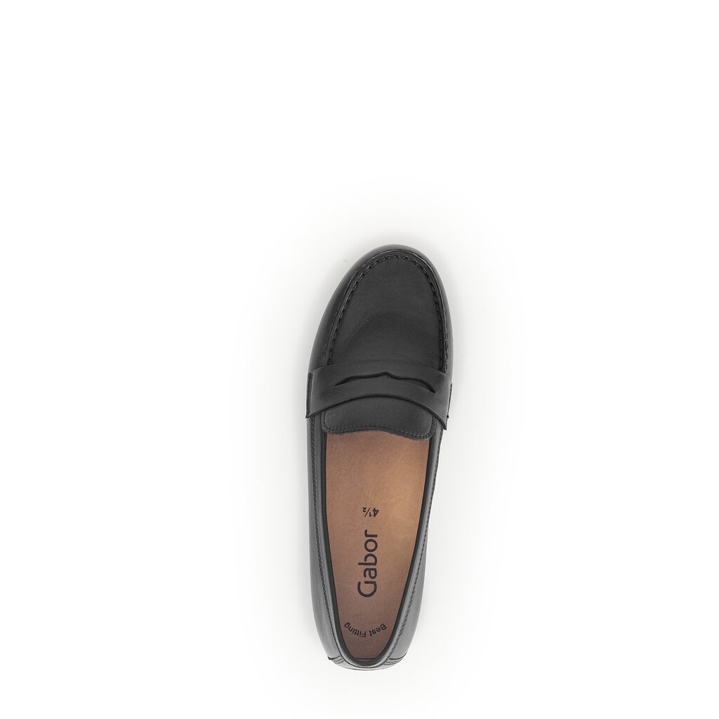Gabor fashion Mokassin schwarz