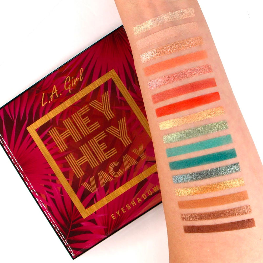 l.a girl cosmetics Hey Hey Vacay Eyeshadow Palette Palette de 16 ombres à paupières pigmentées