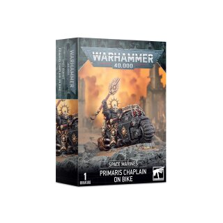 Primaris Ordenspriester auf Bike der Space Marines