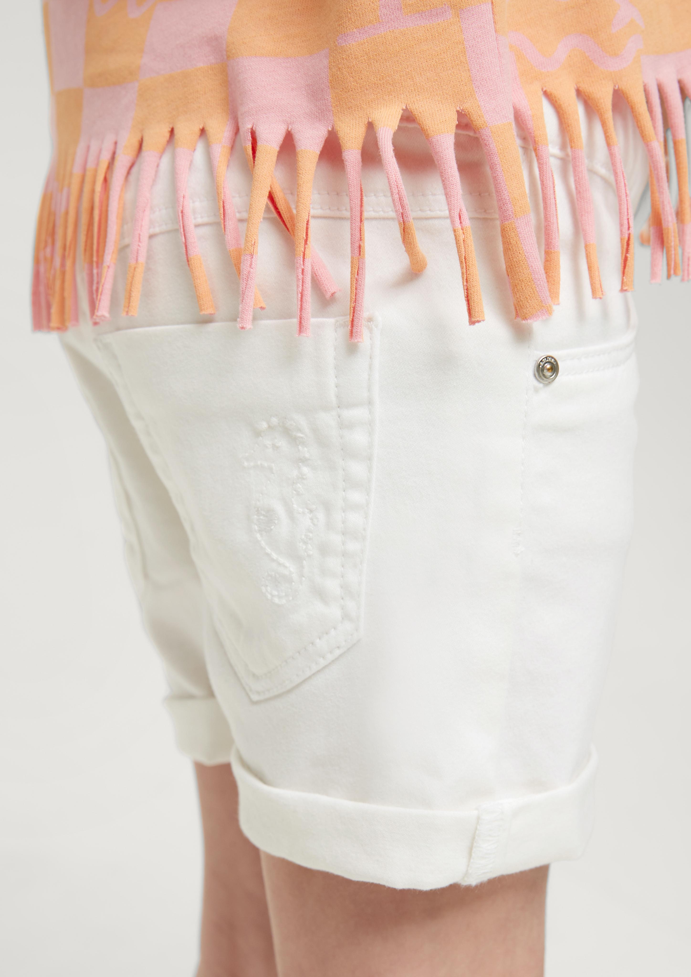 Regular: Shorts aus Baumwollmix  2130743-0100