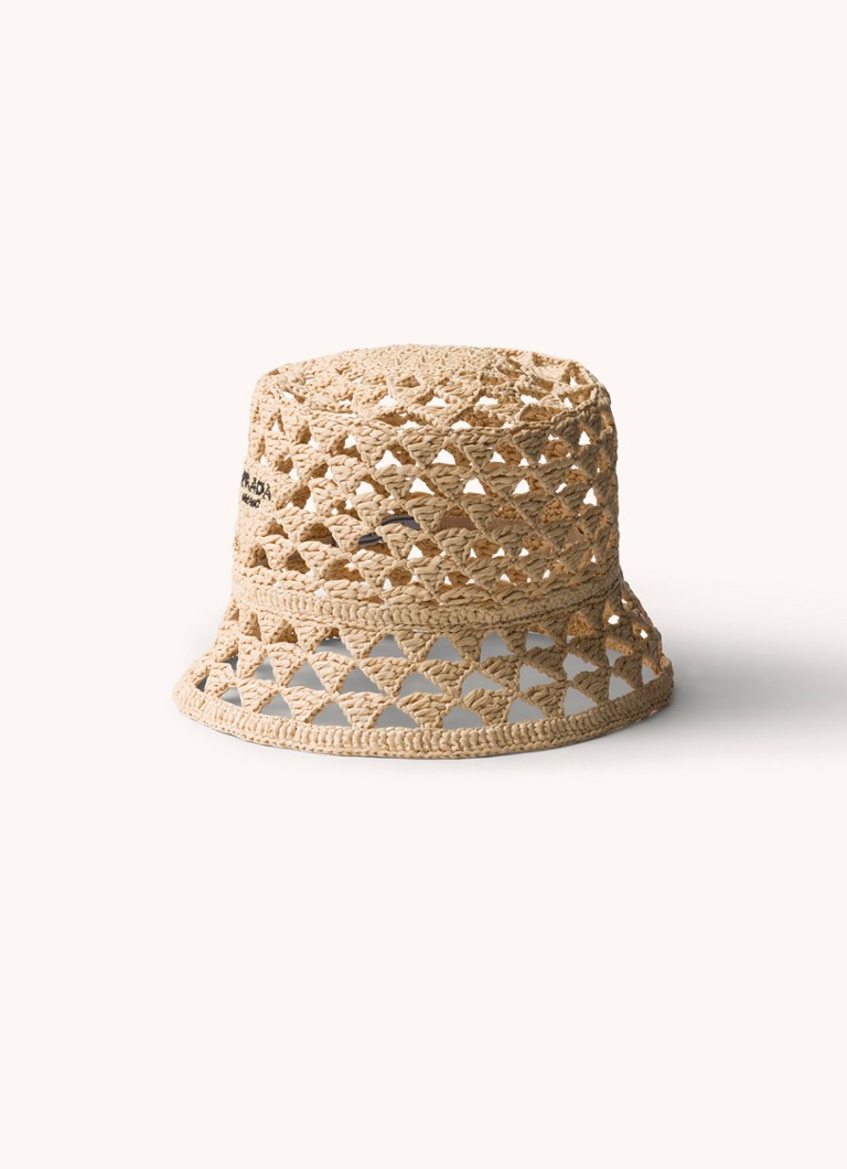 Prada Bucket hat with logo