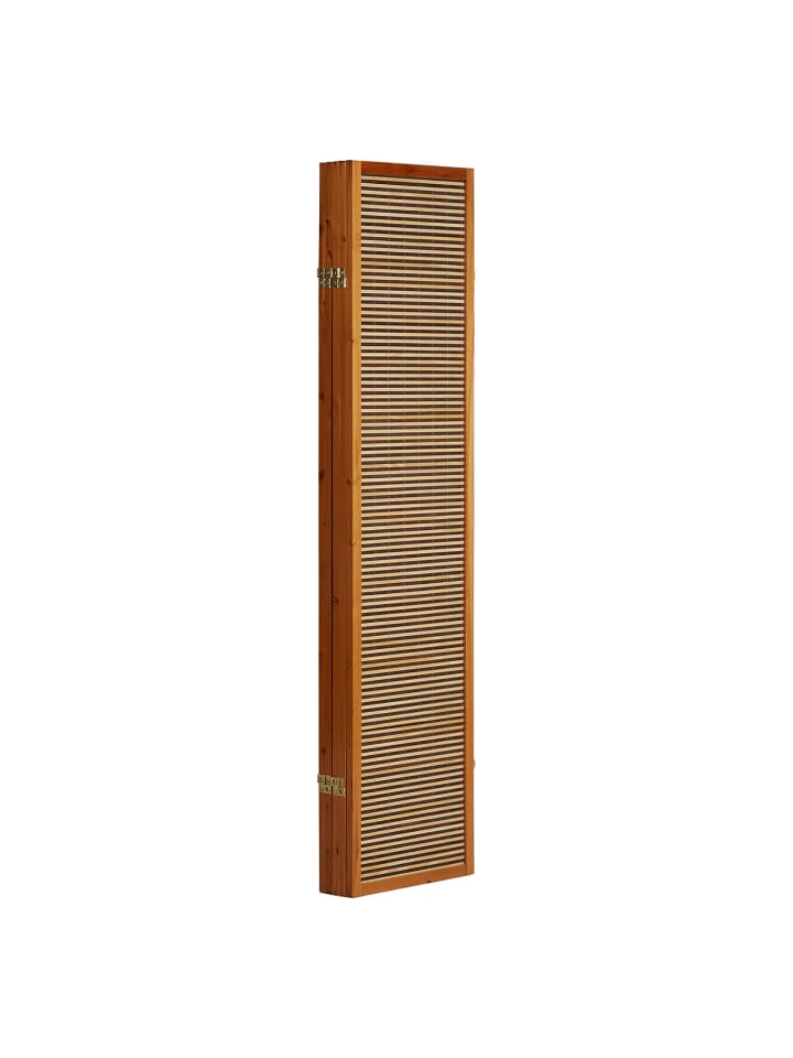 Homestyle4u 5-tlg. Paravent in Braun 220x175 günstig kaufen onesize