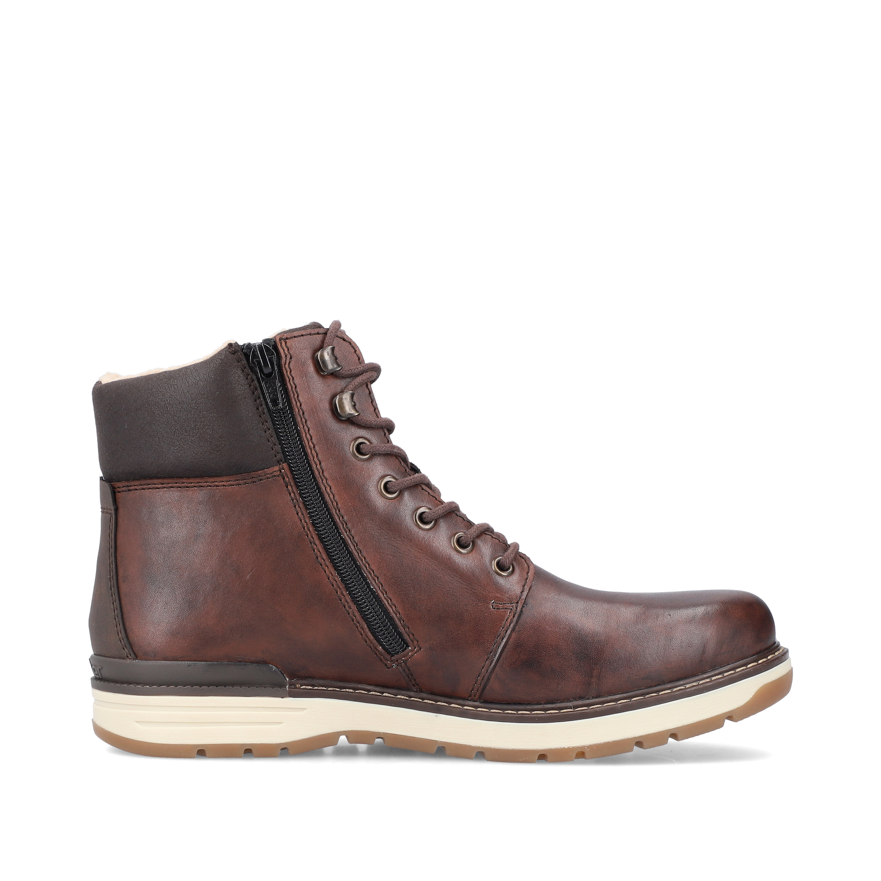 Rieker Herren Schnürstiefel nussbraun