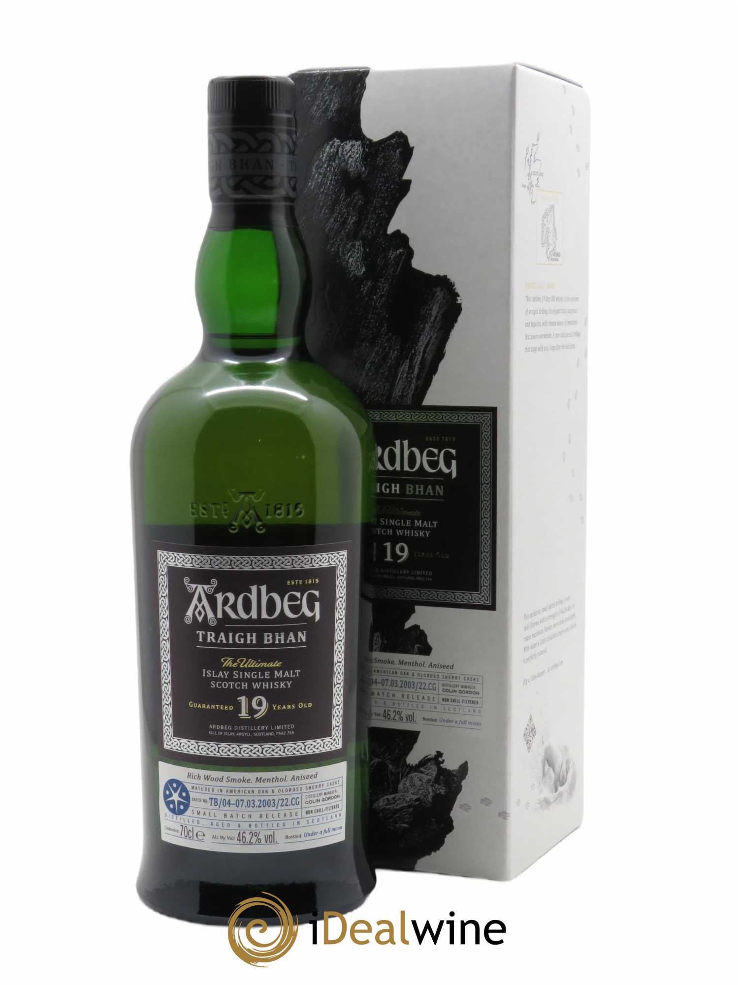 Ardbeg Traigh Bhan 19 years old Batch 4   - Lot de 1 Bouteille